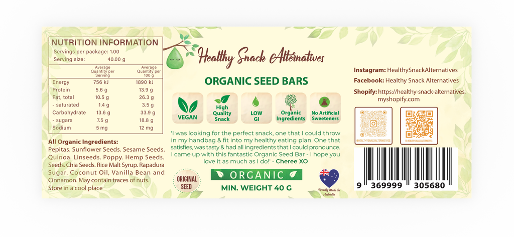Original Seed Bar Single