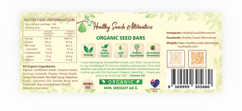 Original Seed Bar x 12 Pack